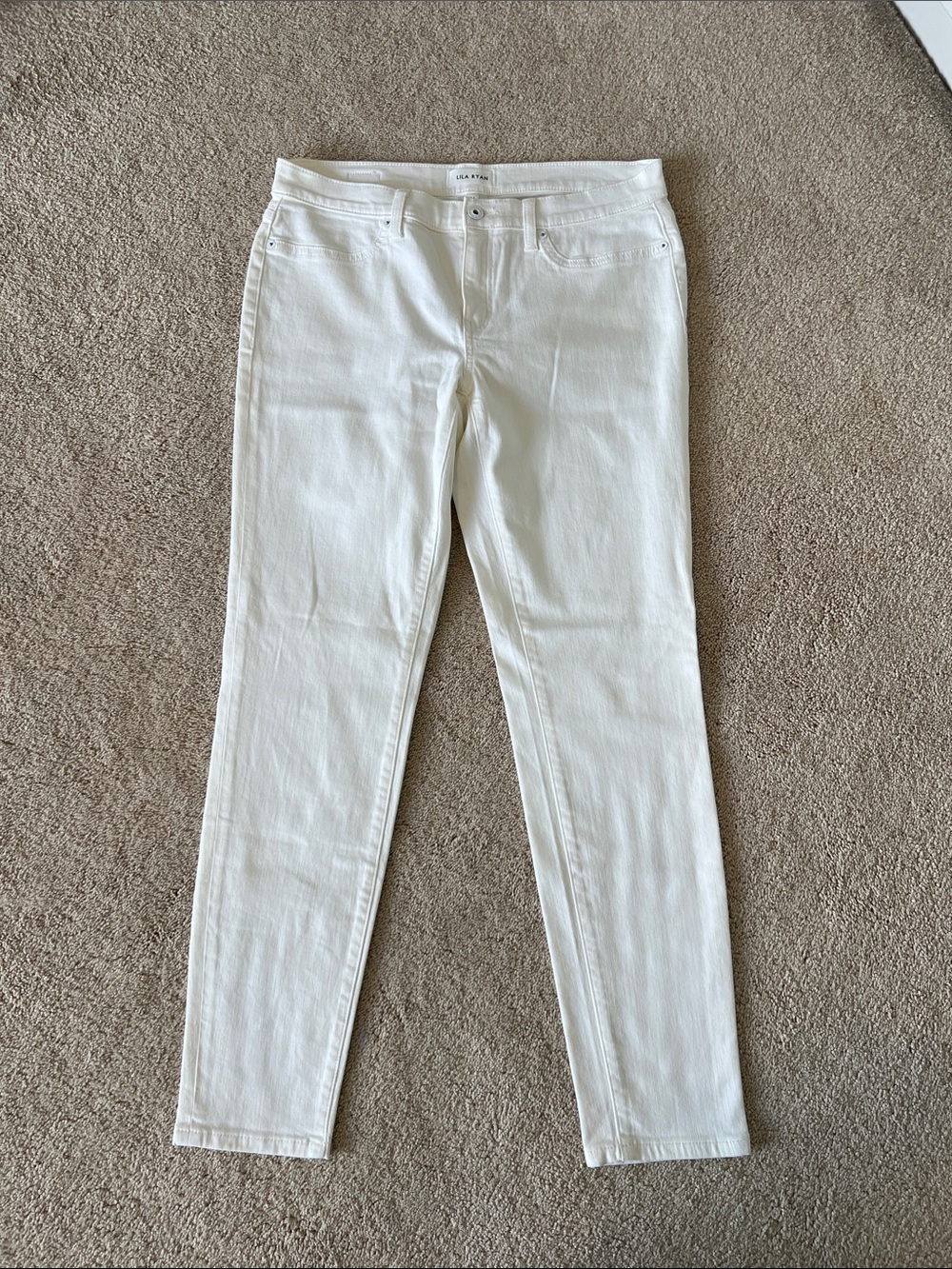 LILA RYAN White Women’s Skinny Jeans Like New